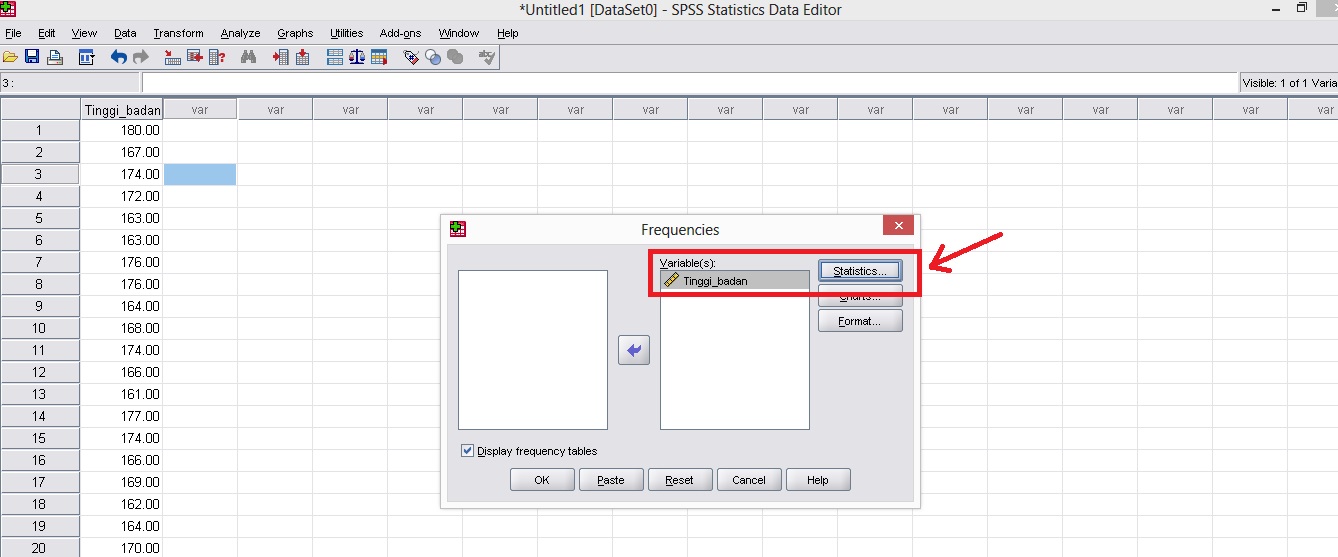 Analisis Univariat Statistik Deskriptif Dengan Spss Blog Yuva