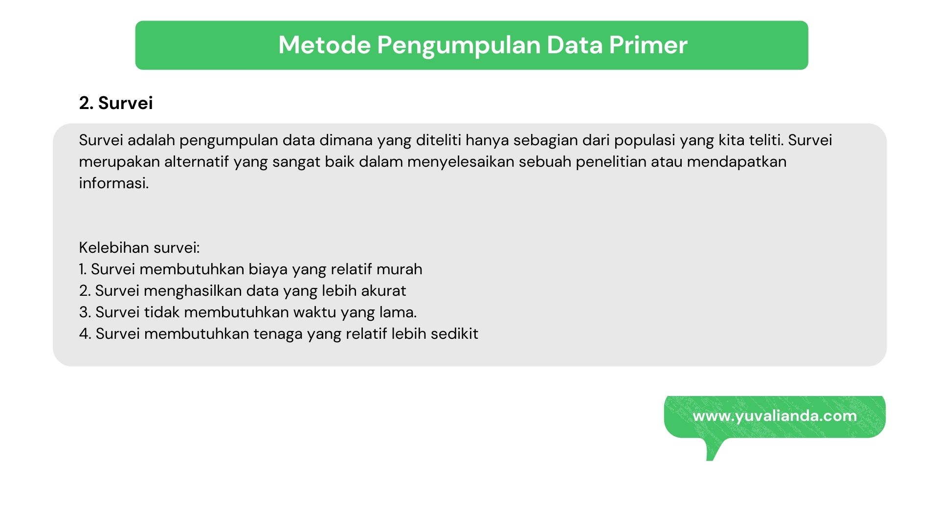 Metode Pengumpulan Data: Penjelasan Super Lengkap! - Blog Yuva